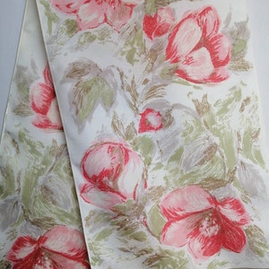 Vintage Floral Silk Scarf, 70s Silk Neck Scarf, Printed Long Silk Scarf, Women Summer Neck Scarf, Pure Silk Accessories, Unique Gift For Her