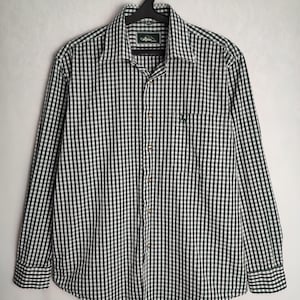 Camicia Trachten da uomo, Camicia tradizionale alpina, Camicia austriaca a maniche lunghe, Bottone Folk dell&#39;Oktoberfest, Camicia tedesca bavarese del Tirolo, Taglia M