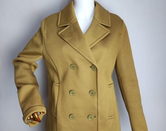 Veste femme MAX MARA WEEKEND, caban à double boutonnage, blazer de créateur italien Y2K, veste de bureau classique pour dames, mode minimaliste, Xl