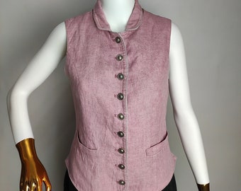 トップス 90s Paul Smith linen vest PS Paul Smith Women's Color Block Sweater Vest, Blue, Small