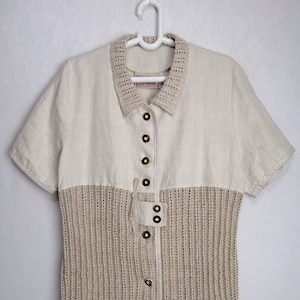Linen Dirndl Jacket, Oktoberfest Trachten Cardigan, Traditional Austrian Blazer, Tyrol Folk Jacket, German Bavarian Alpen Cardigan, Size XXL