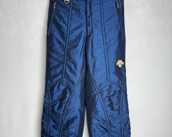 【極美品 チタニウム】オムニテック 【L】 US輸入 コロンビア スノーパンツ コロンビア チタニウム オムニテック ペン ストライプ スキー