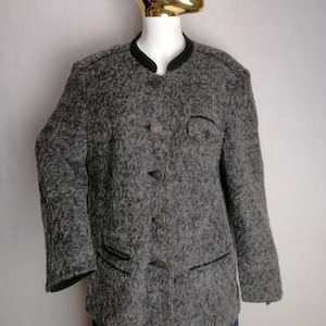 STEINBOCK Trachtenjacke, österreichische Loden-Alpaka-Jacke, Tiroler Volksblazer, Oktoberfest-Dirndljacke, deutsche bayerische Alpenjacke