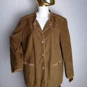 Österreichischer Dirndl Blazer, Oktoberfest Trachtenjacke, Trachtenjacke, Tiroler Jacke, Damen Trachtenjacke, Größe 3XL