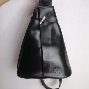 NEW LONGCHAMP LE PLIAGE HANDBAG XS L1500757001 Black leather shoulder strap  ref.573529 - Joli Closet