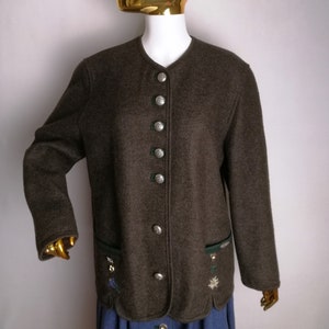 【GIESSWEIN】チロリアン wool jacket GIESSWEIN ボイルドウール チロリアンジャケット オーストリア