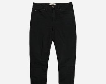 ACNE STUDIOS Vintage Negro Skinny Jeans Streetwear Diseñador de Moda Pantalones Unisex Denim Talla 27