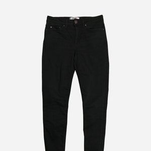 ACNE STUDIOS Vintage Black Skinny Jeans Streetwear Fashion Designer Unisex Denim Pants Size 27