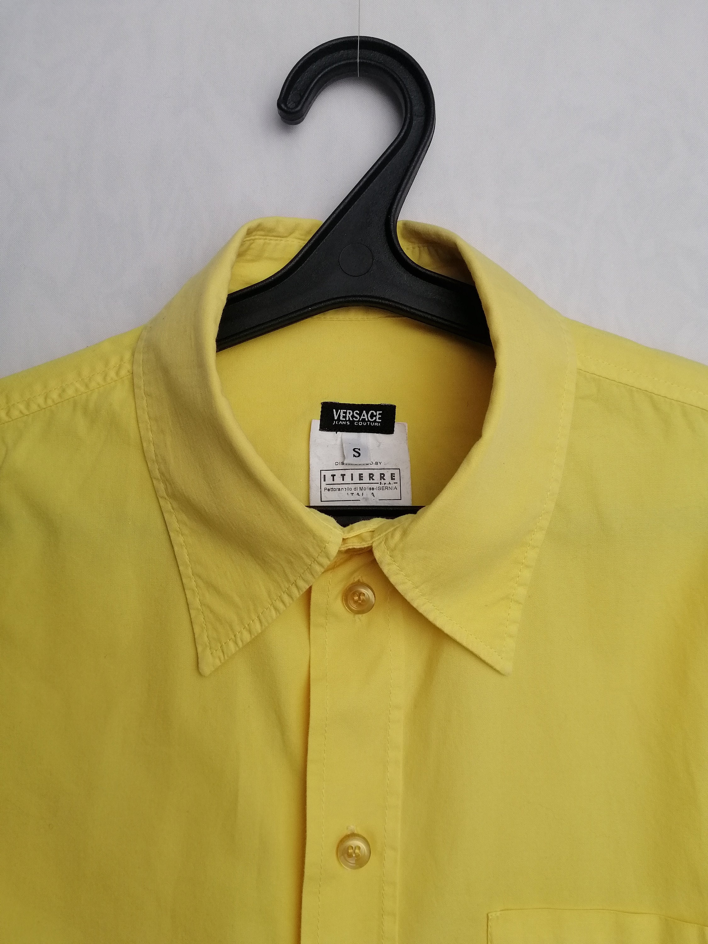 90’s gianni versace shirt Gianni Versace vintage 90s men's Barocco pattern silk button up