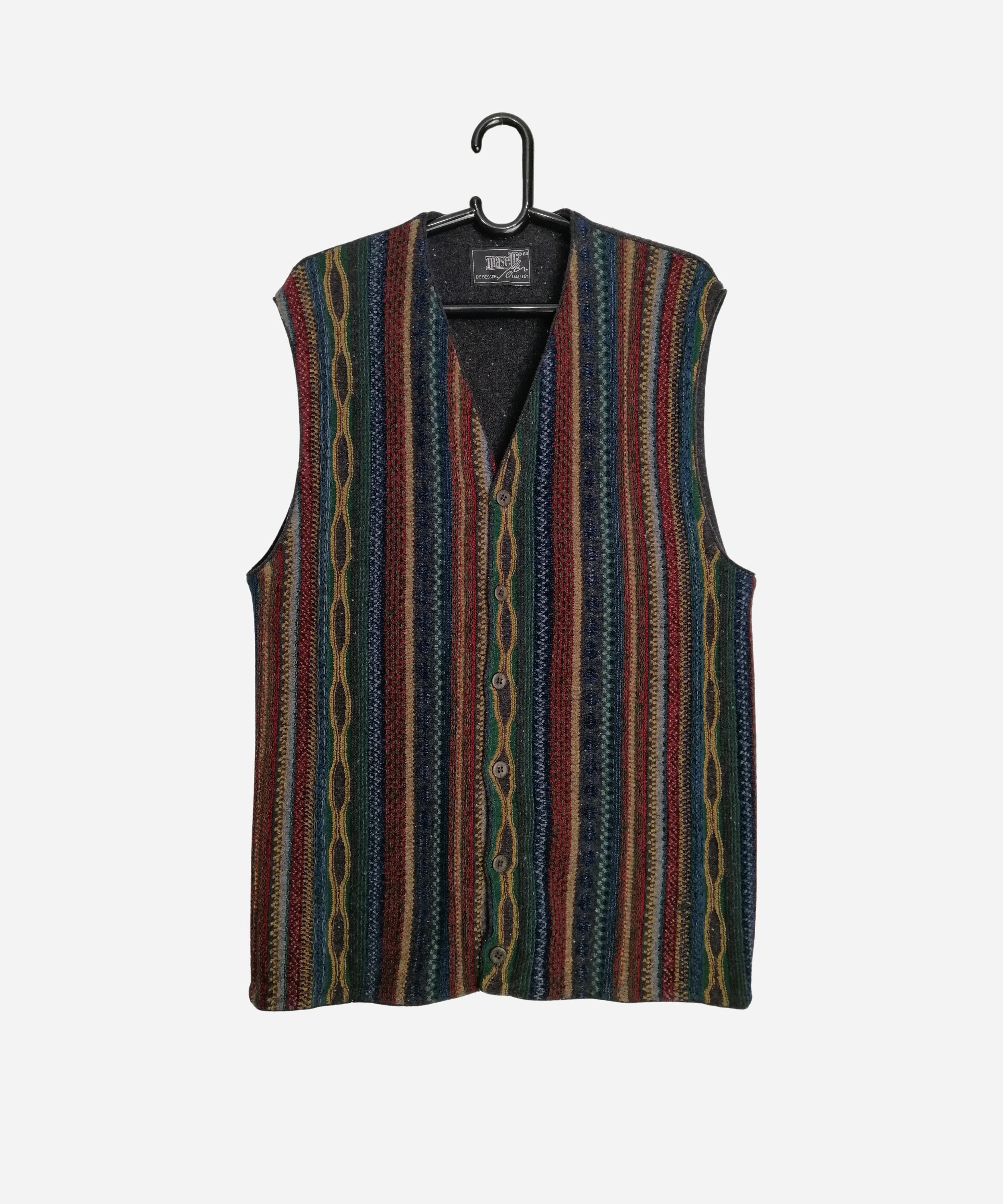 Made in Austria Vintage Mens Vest 80s 