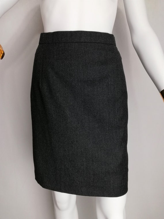 Designer wool skirt cheap