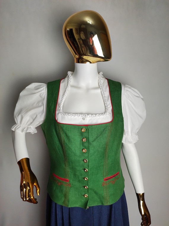 Dirndl vest corset deals