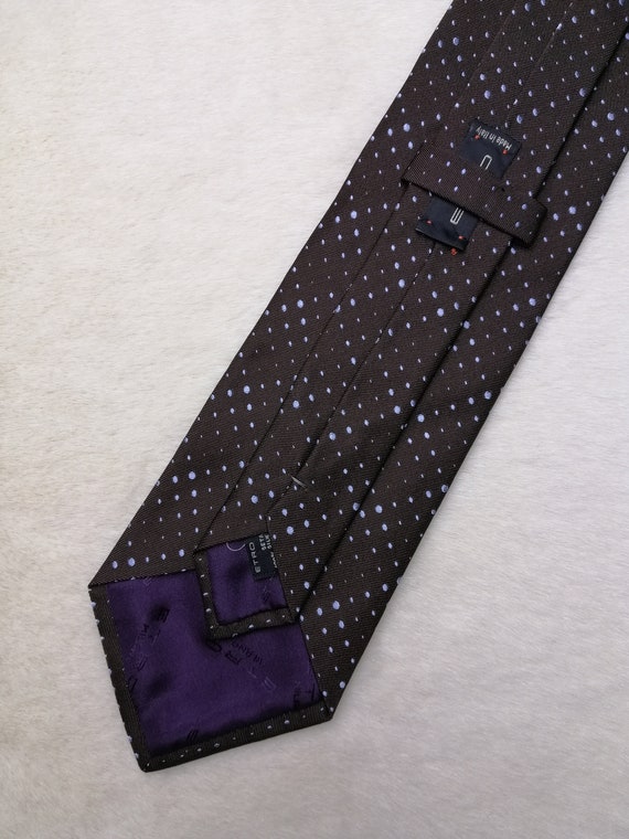 ETRO MILANO Vintage Silk Neck Tie Italian Designe… - image 6