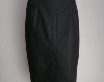 SCHNEIDERS Wool & Cashmere Skirt, Austrian Loden Skirt, Dirndl Folk Skirt, Traditional Trachten Midi Skirt, Oktoberfest Tyrol Bavarian Skirt