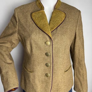 Dirndl Loden Blazer, Oktoberfest Trachtenjacke, Trachtenjacke, Trachtenjanker, Trachtenjanker, Trachtenjanker, Trachtenjanker,