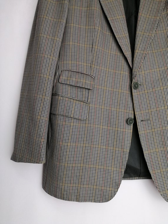 BURBERRYS Vintage Mens Blazer 80s Authentic Burbe… - image 5