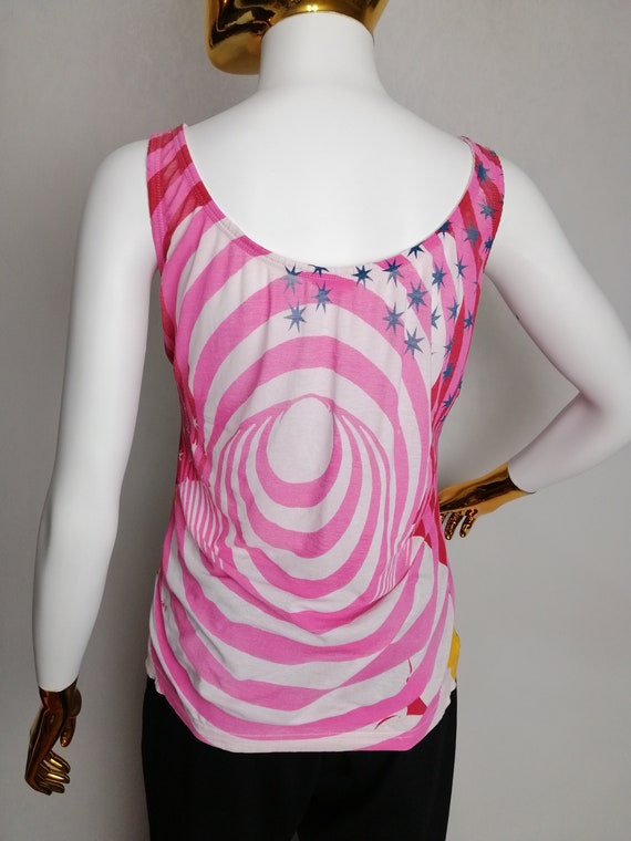 JOHN GALLIANO Vintage Tank Top, 2000s Teddy Bear … - image 3