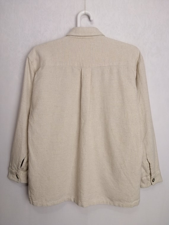 TRACHTEN Womens Folk Shirt, Linen Blend Dirndl Bl… - image 3