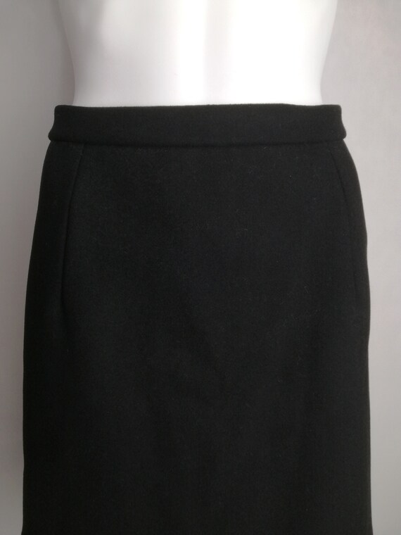 ALAÏA Wool Mini Skirt, Azzedine Alaia Winter 1986… - image 7