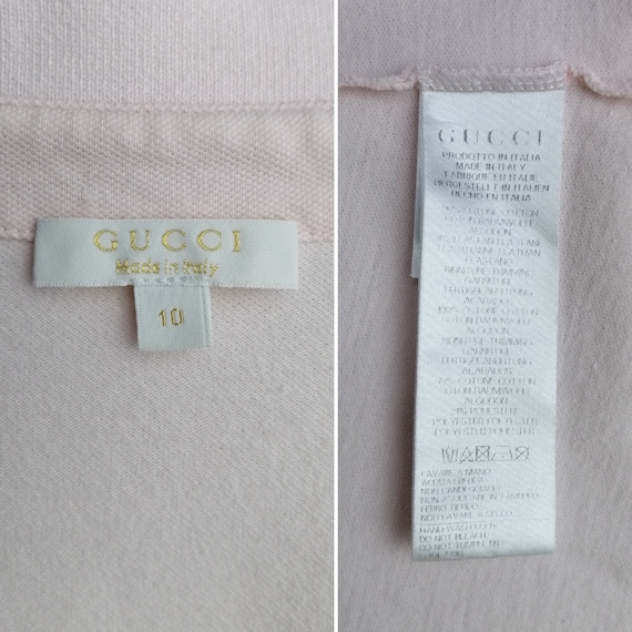 GUCCI Polo Shirt, 10 Years Girl Top, Italian Desi… - image 4