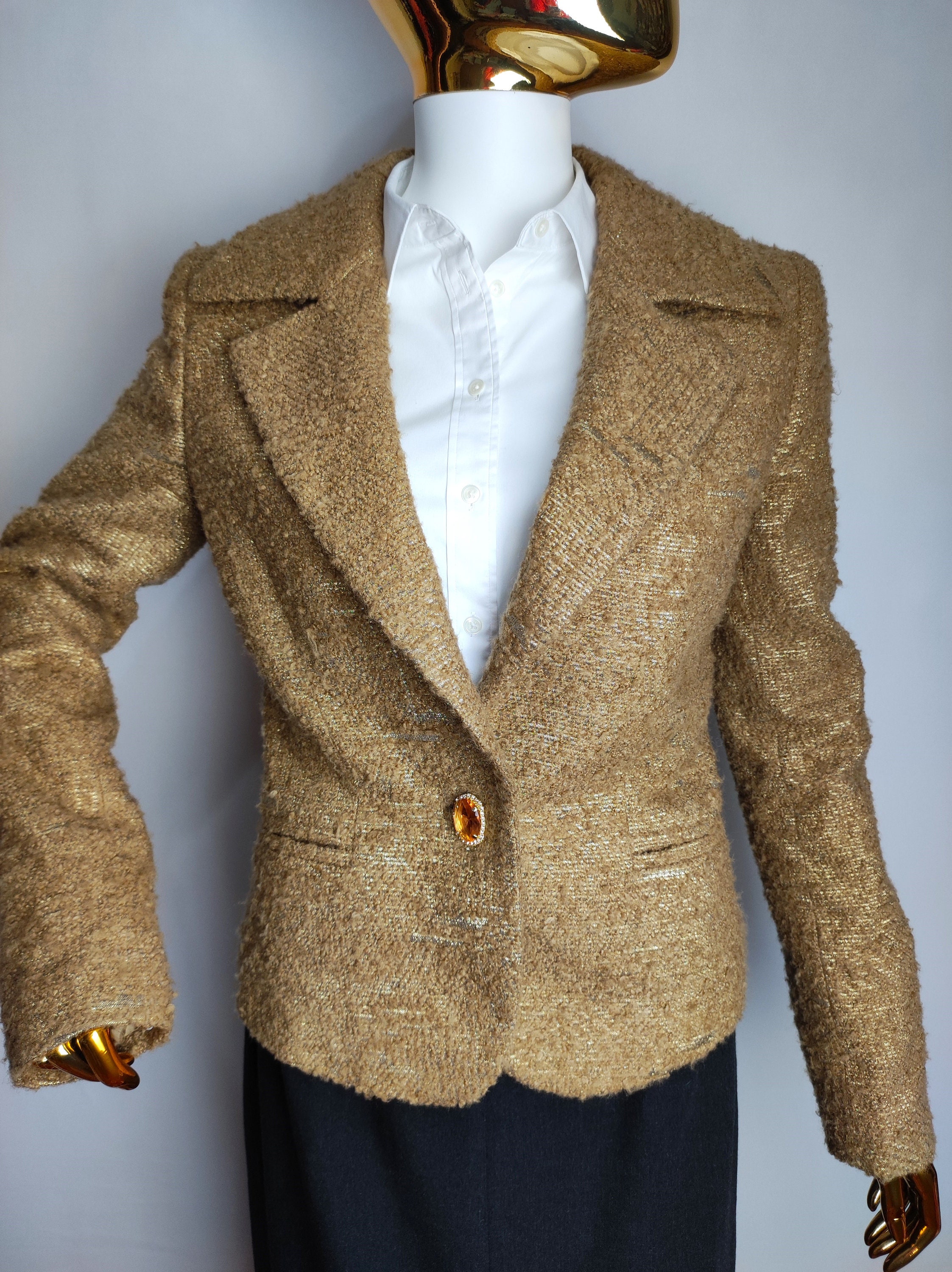 【LA MER MA MAISON】24SS★ GOLD BUTTON JACKET L LA MER MA MAISON(ラメルマメゾン) デニムジャケット(メンズ