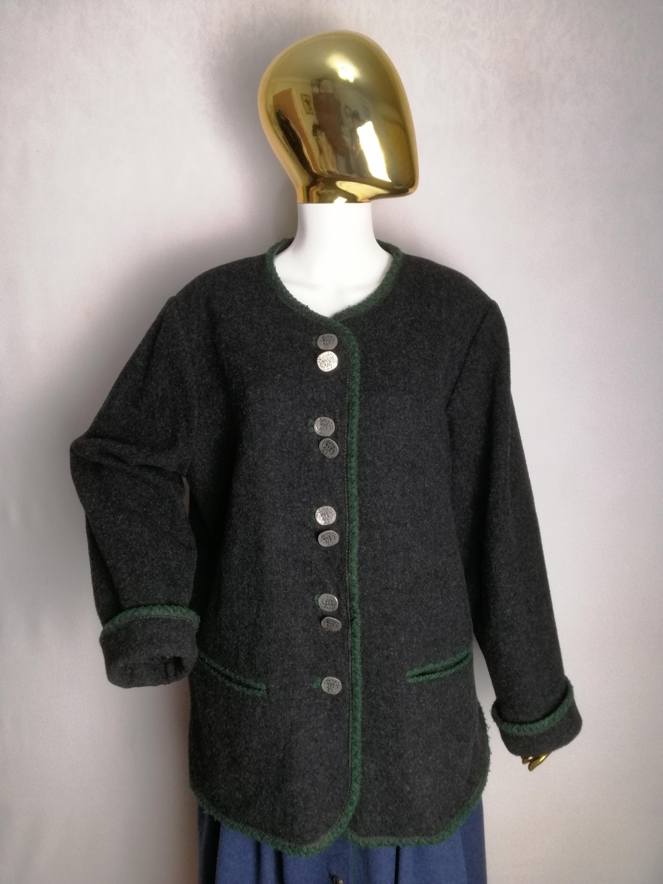 Austrian Boiled Wool Mens Jacket Etsy UK