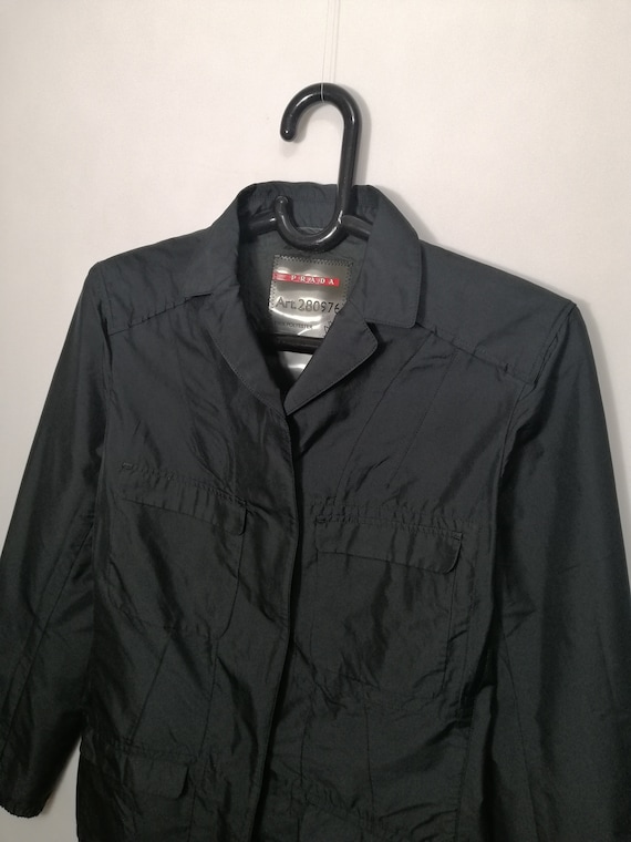 PRADA Vintage Womens Jacket 90s Italian Designer … - image 10