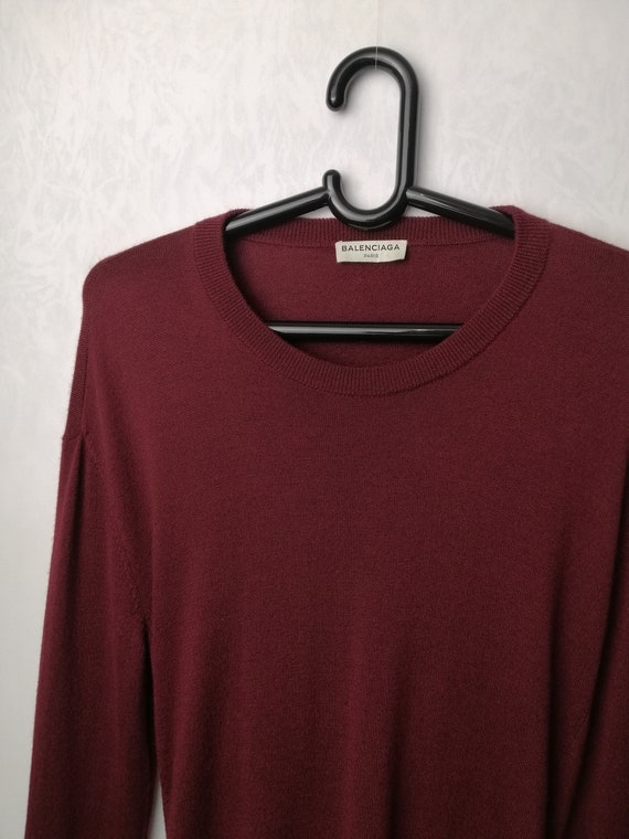 Balenciaga sweater hotsell dress womens