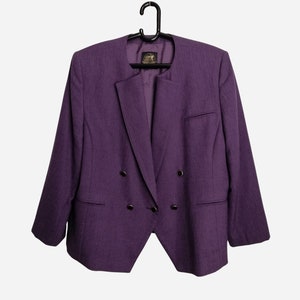 VINTAGE Trachten Blazer Wool Austrian Dirndl Jacket Julius Lang Double Breasted Oktoberfest Blazer Womens German Bavarian Jacket