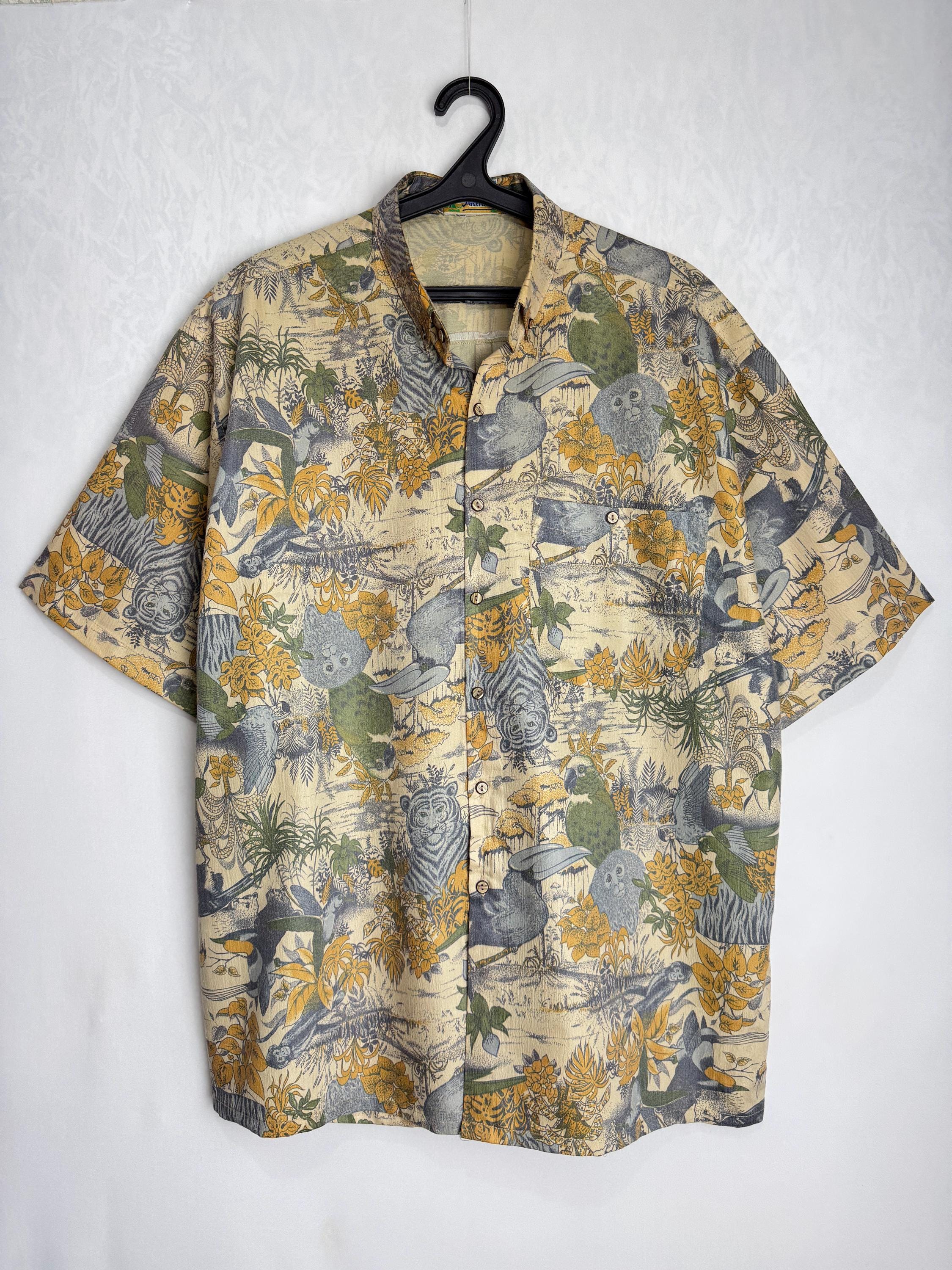 【日本入手困難】HAWAIIAN SHIRT IN PRINTED VISCOSE シャツ 日本入手困難】HAWAIIAN SHIRT IN PRINTED VISCOSE シャツ