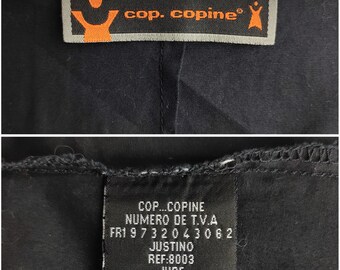 COP COPINE Cotton Skirt, Y2K Archive Cargo Skirt, 90s French