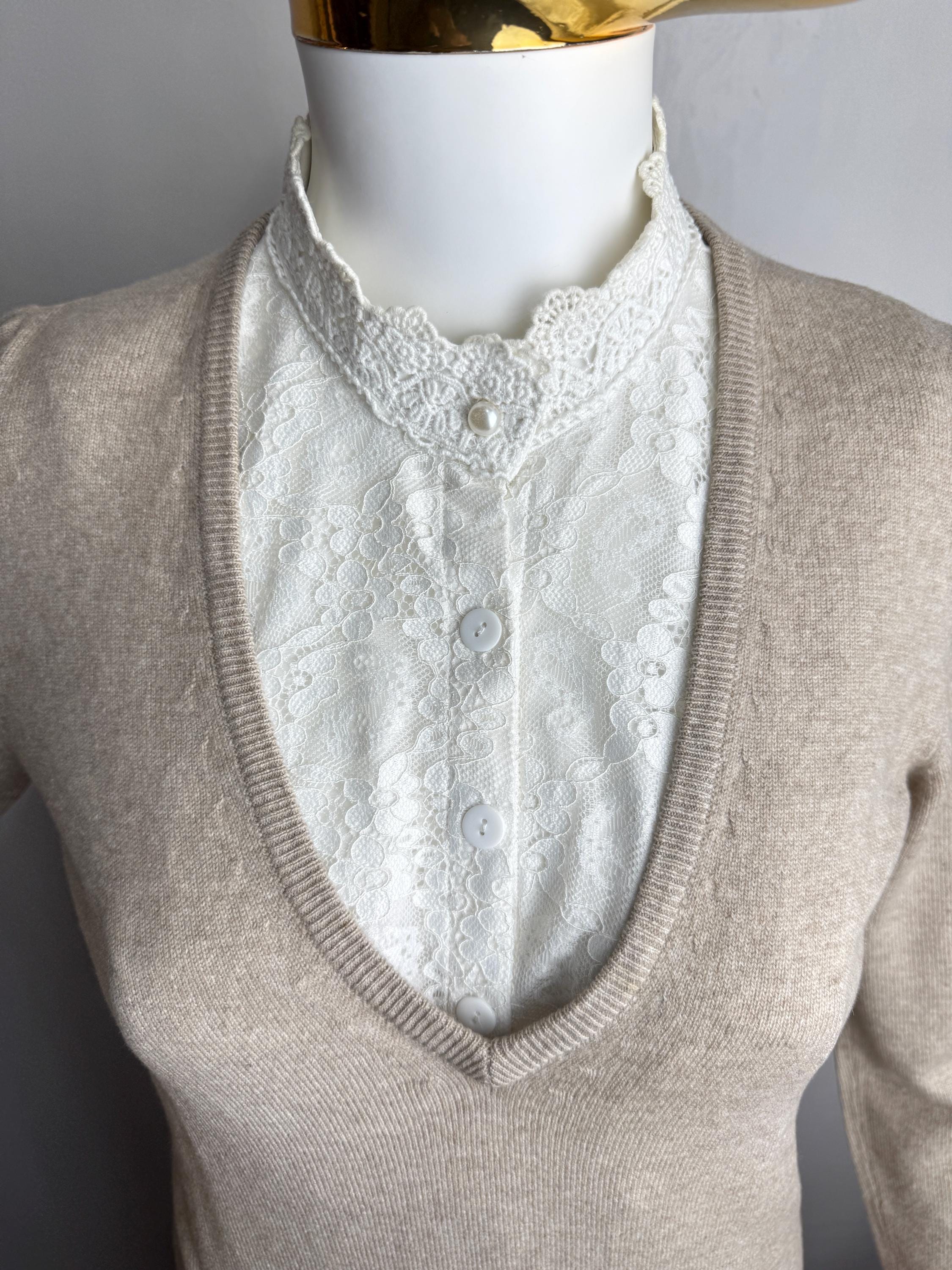 RIVAMONTI by BRUNELLO CUCINELLI セーター RIVAMONTI by BRUNELLO CUCINELLI ウール＆シルクセーター、イタリアの