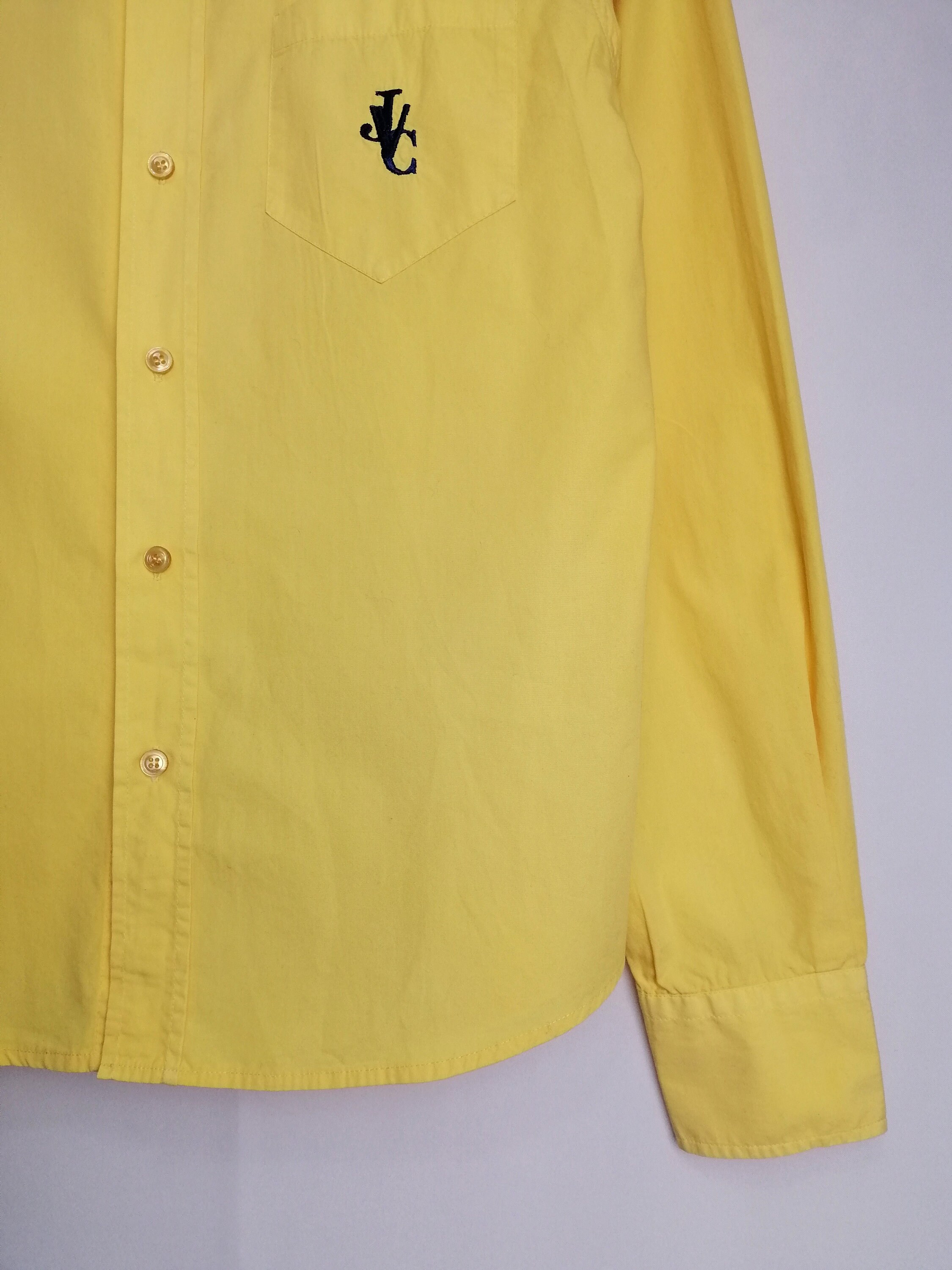 VERSACE JEANS COUTURE Mens Shirt, 90s Gianni Versace Big Logo