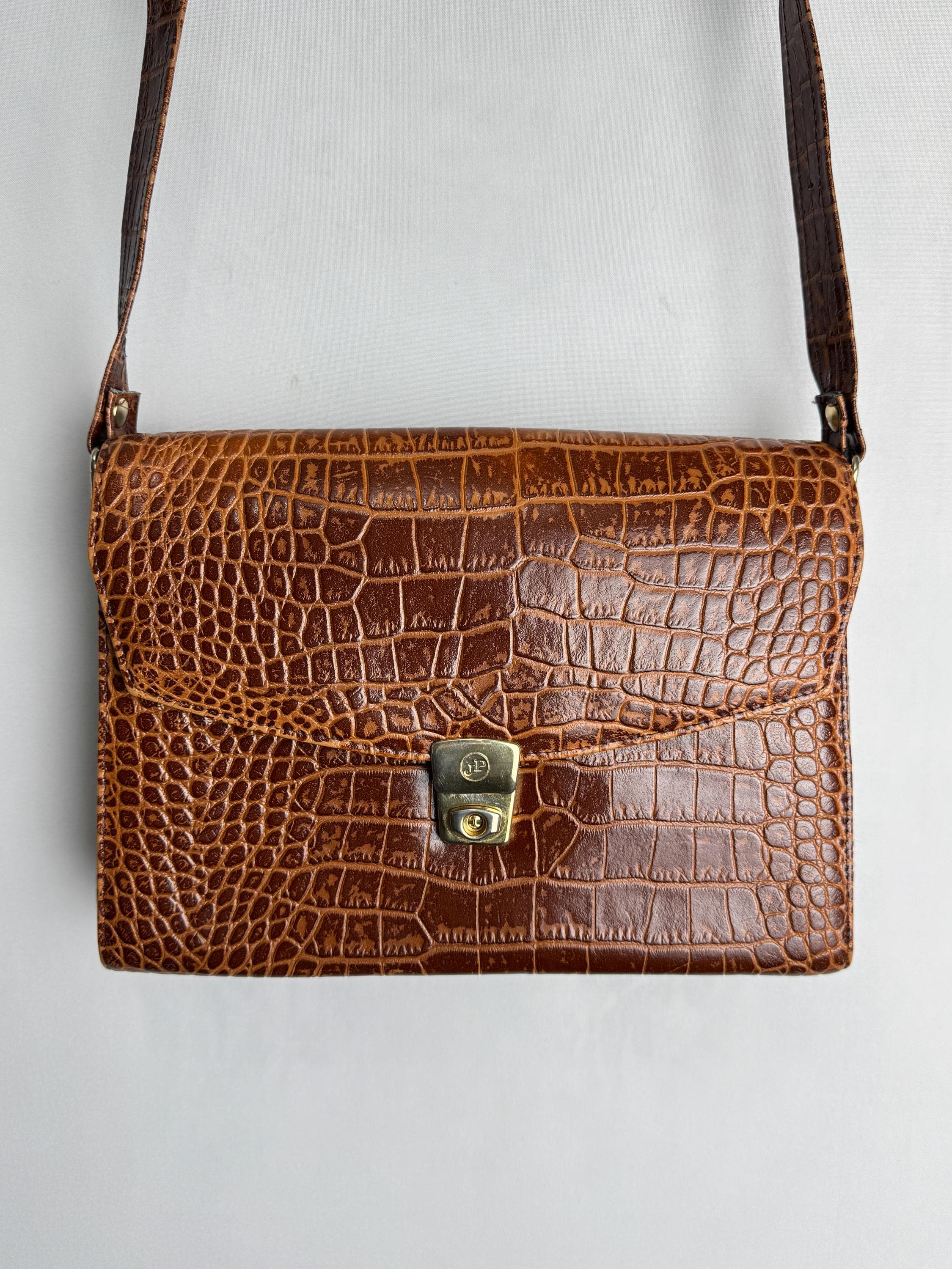 70s Italian Leather Bag Australia