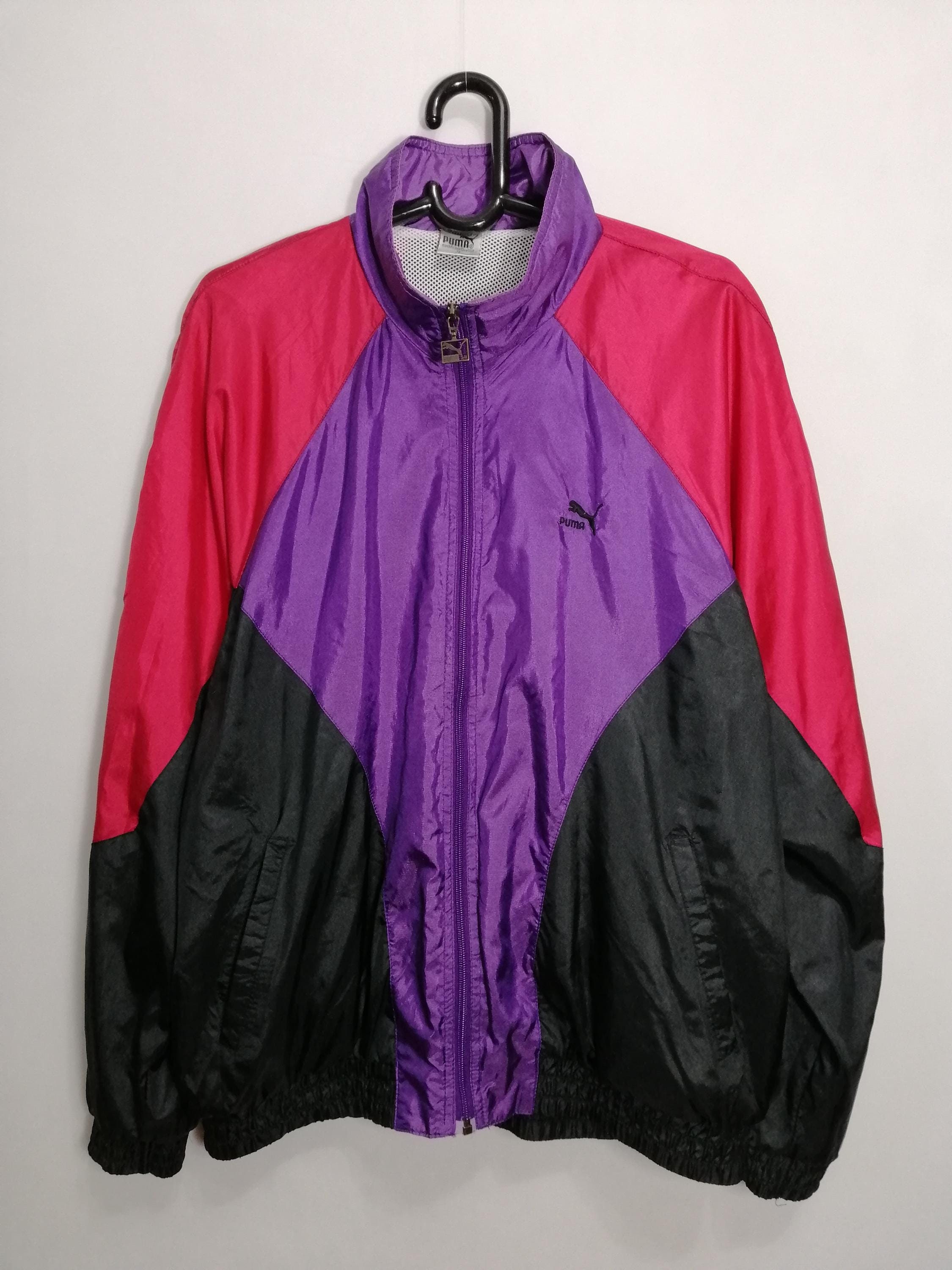 Puma retro colorblocked track jacket hotsell