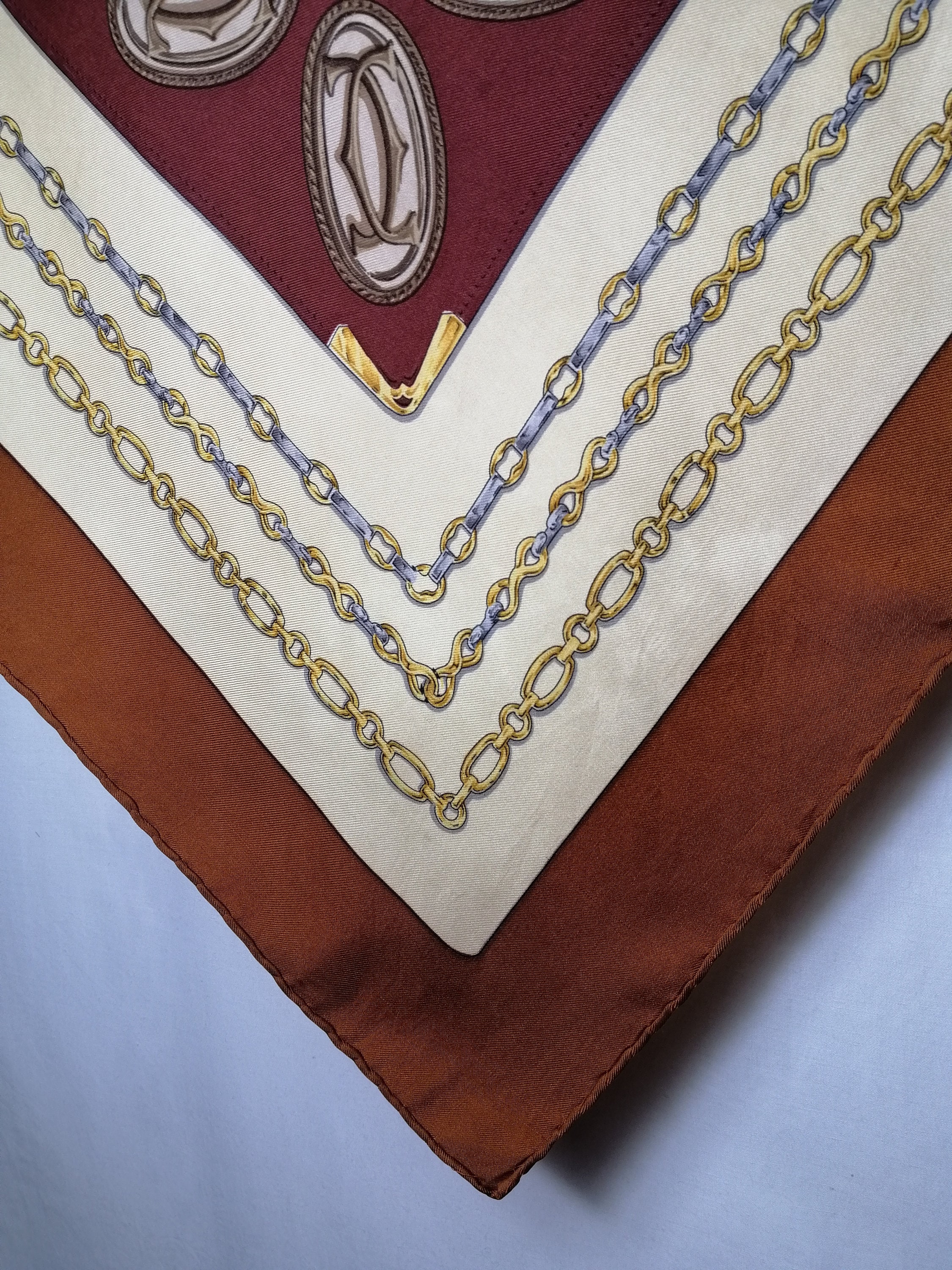 cartier scarf silk