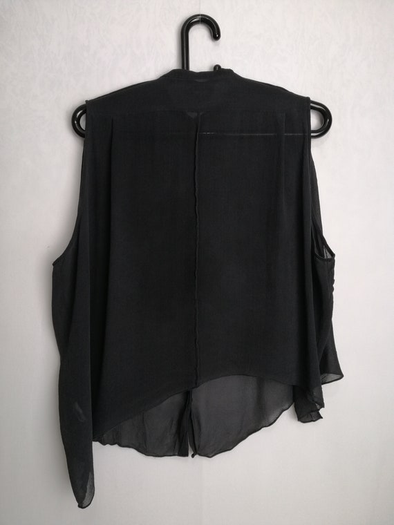 ACNE STUDIOS Vintage Womens Silk Blouse Oversized… - image 2