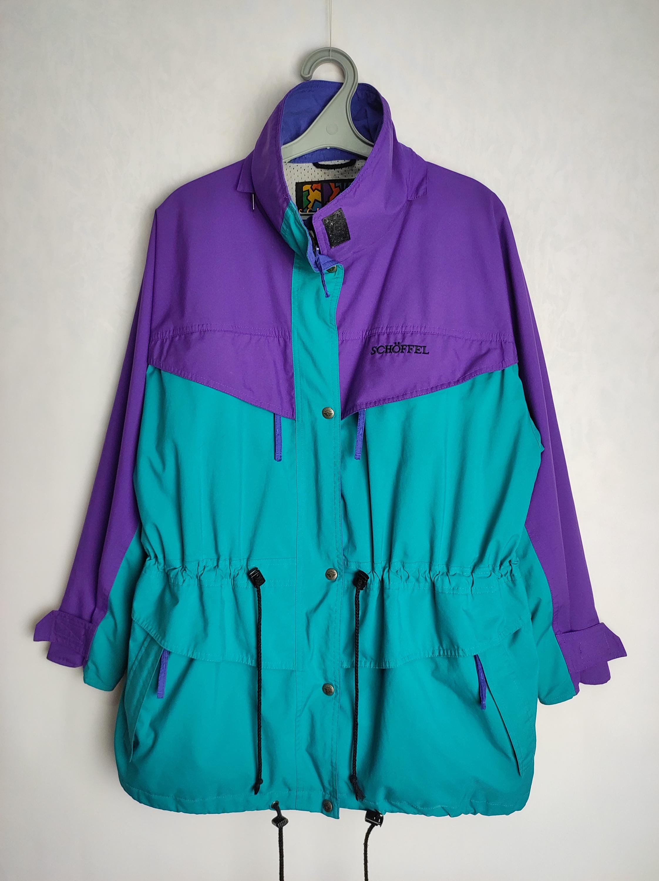 SCHOFFEL カラーブロック ウィンドブレーカー、90 年代ゴアテックス 
