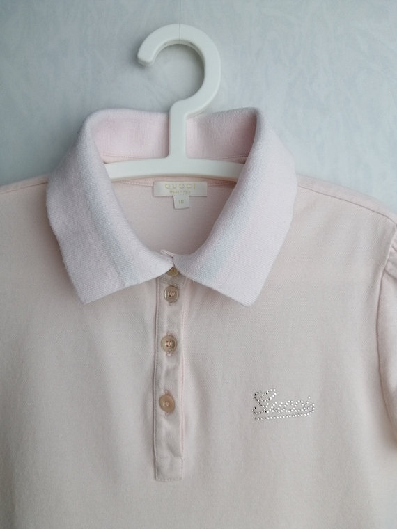 GUCCI Polo Shirt, 10 Years Girl Top, Italian Desi… - image 2