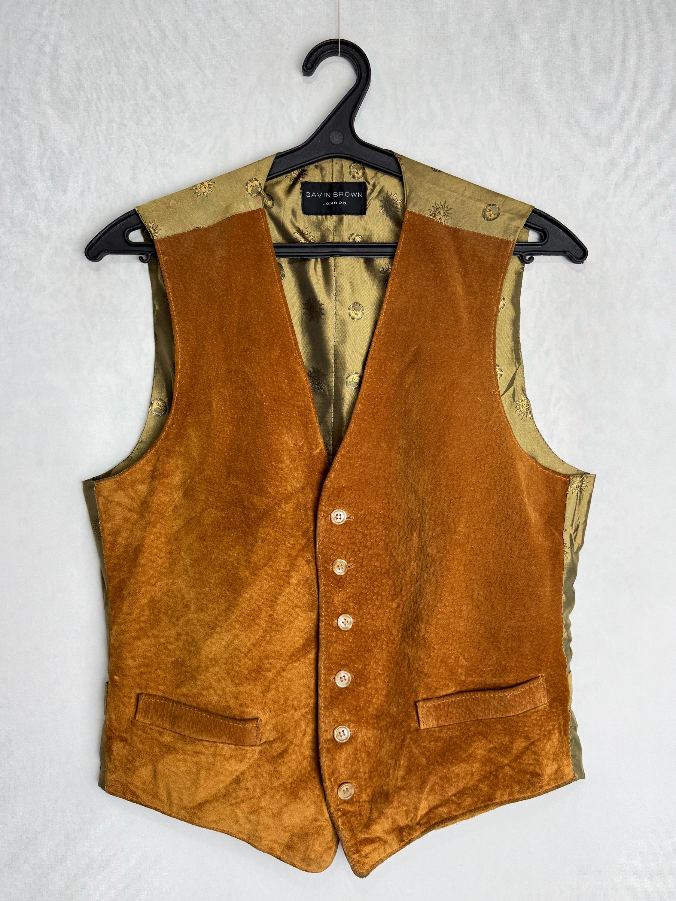 トップス Euro Vintage Tyrolean Suede Vest Austrian Suede Vest, Trachten Leather Vest, Mens Oktoberfest