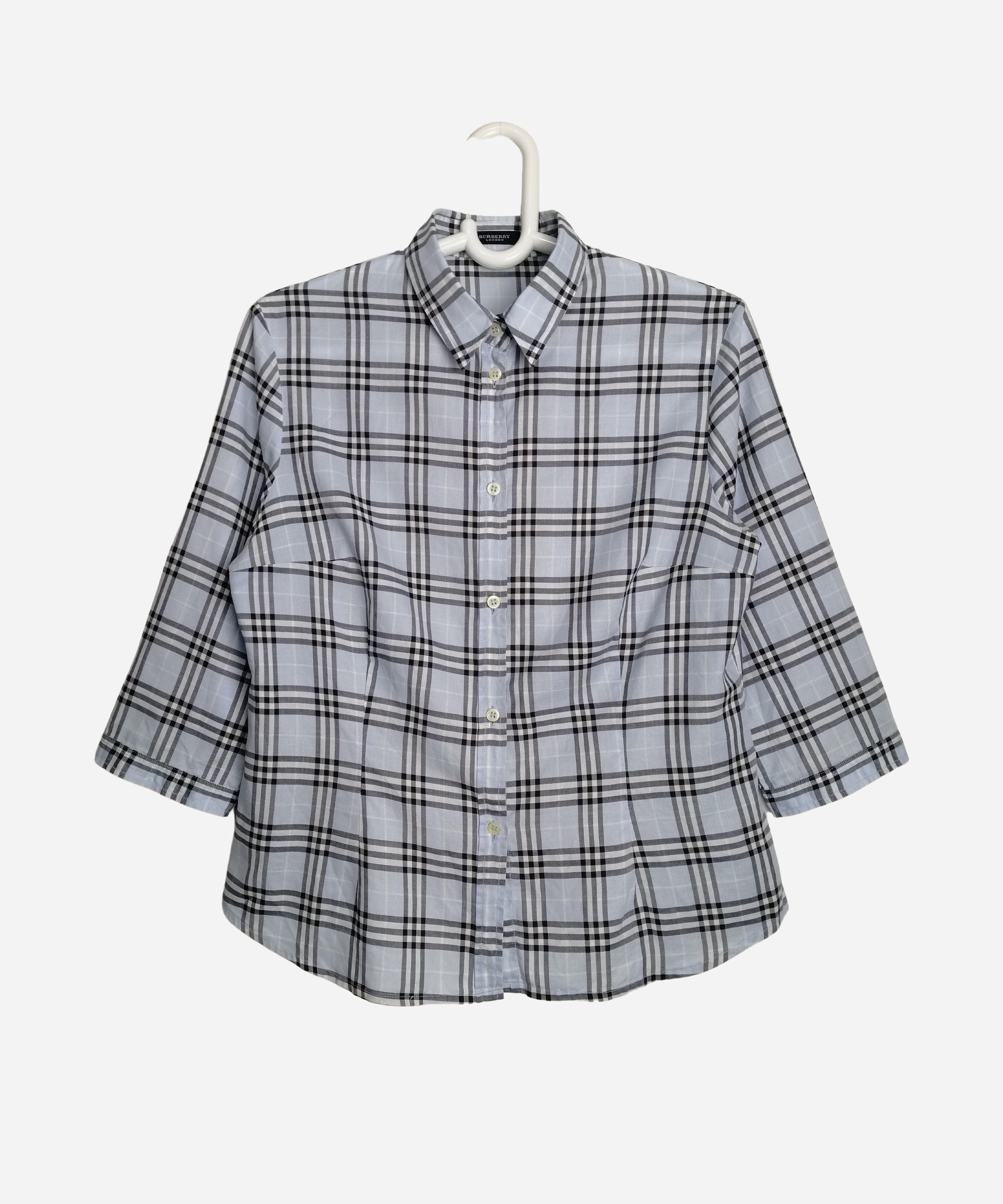 BURBERRY Check Shirt Vintage Burberrys of London Blouse - Etsy Denmark