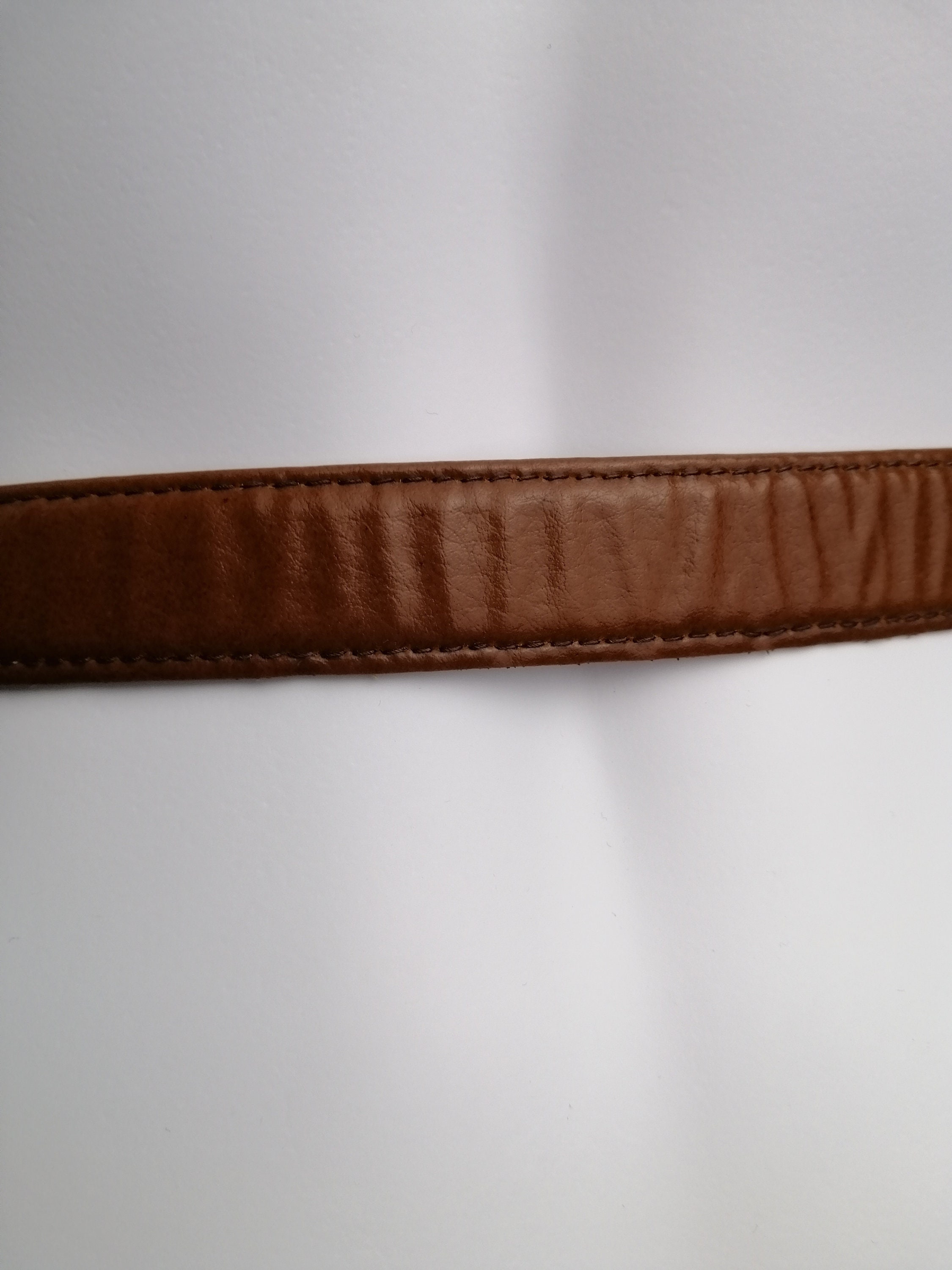 Vintage PIERRE CARDIN Brown Solid Leather Genuine Unisex Belt Size 36/90 Pierre Cardin Leather Brown Belts for Men for sale | eBay main image 4