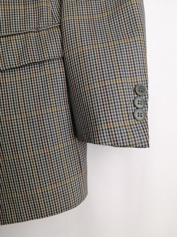 BURBERRYS Vintage Mens Blazer 80s Authentic Burbe… - image 8