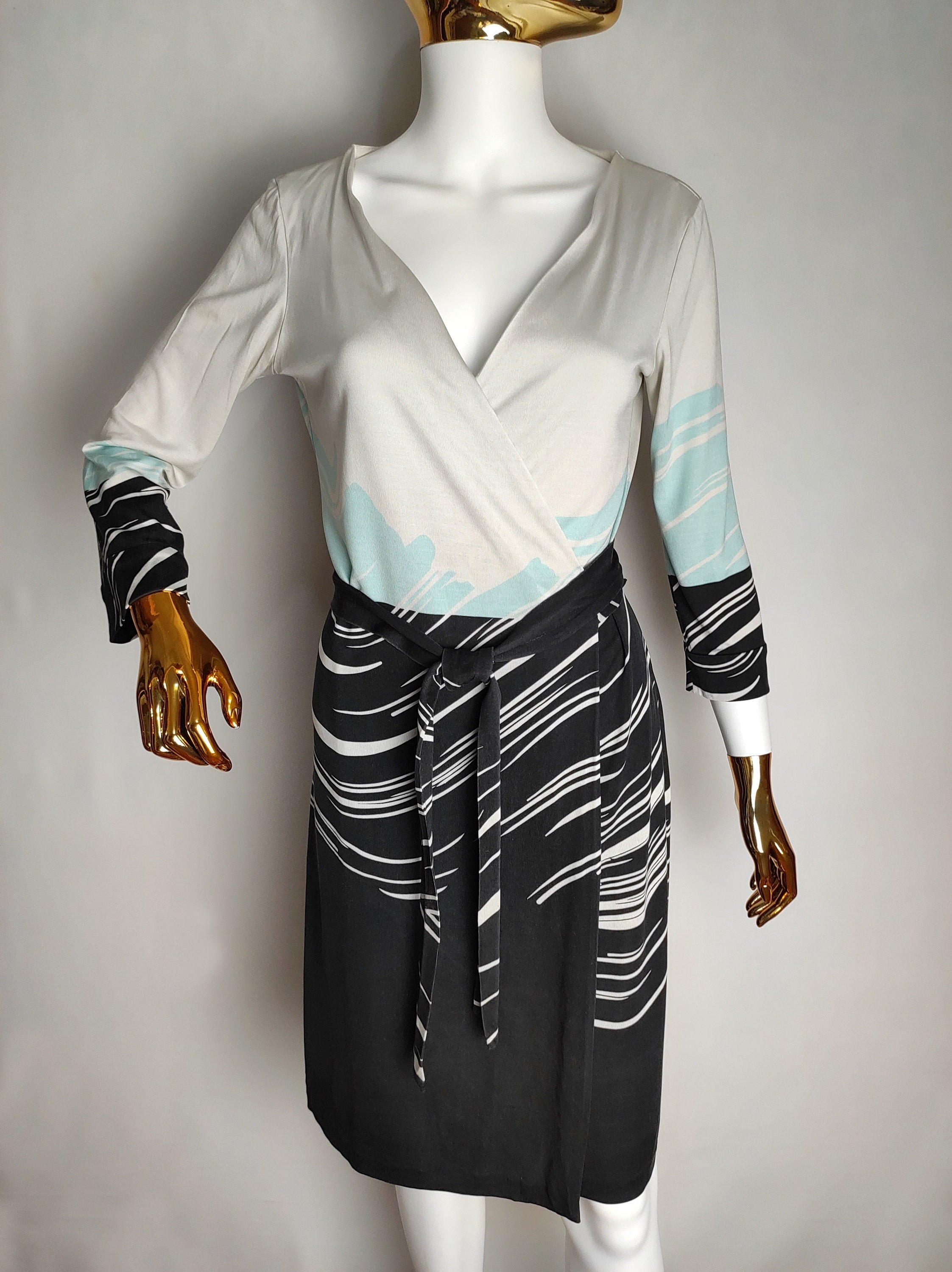 Dvf Silk Dress Etsy Canada