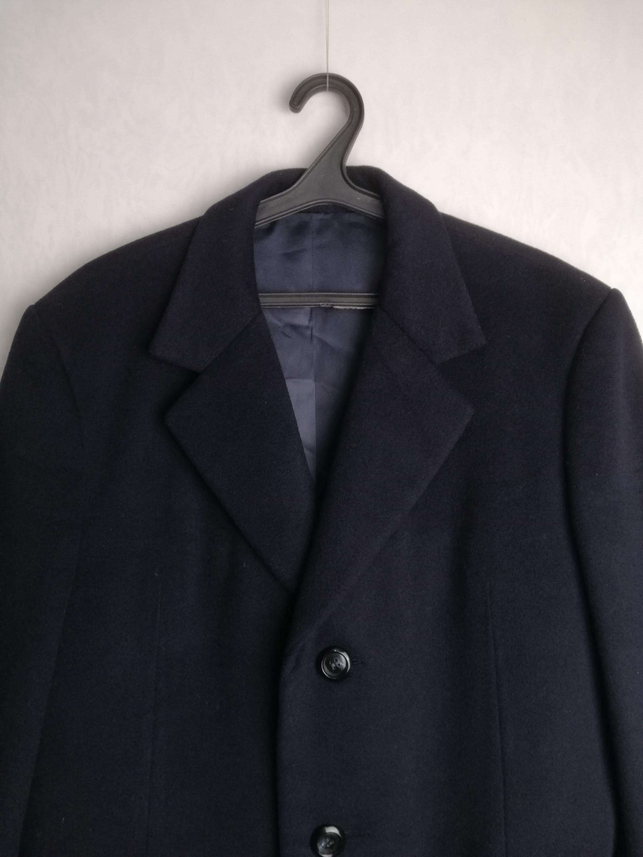 80s Mens Wool Cashmere Coat, Austrian Tyrol Loden Jacket, Single