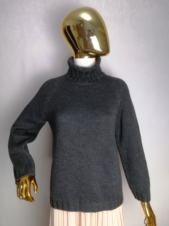 Buy DOLCE & GABBANA Wool Sweater, 90s DG Womens Turtleneck 