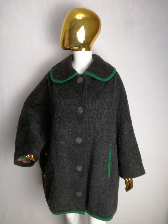 Vintage loden cape - Gem