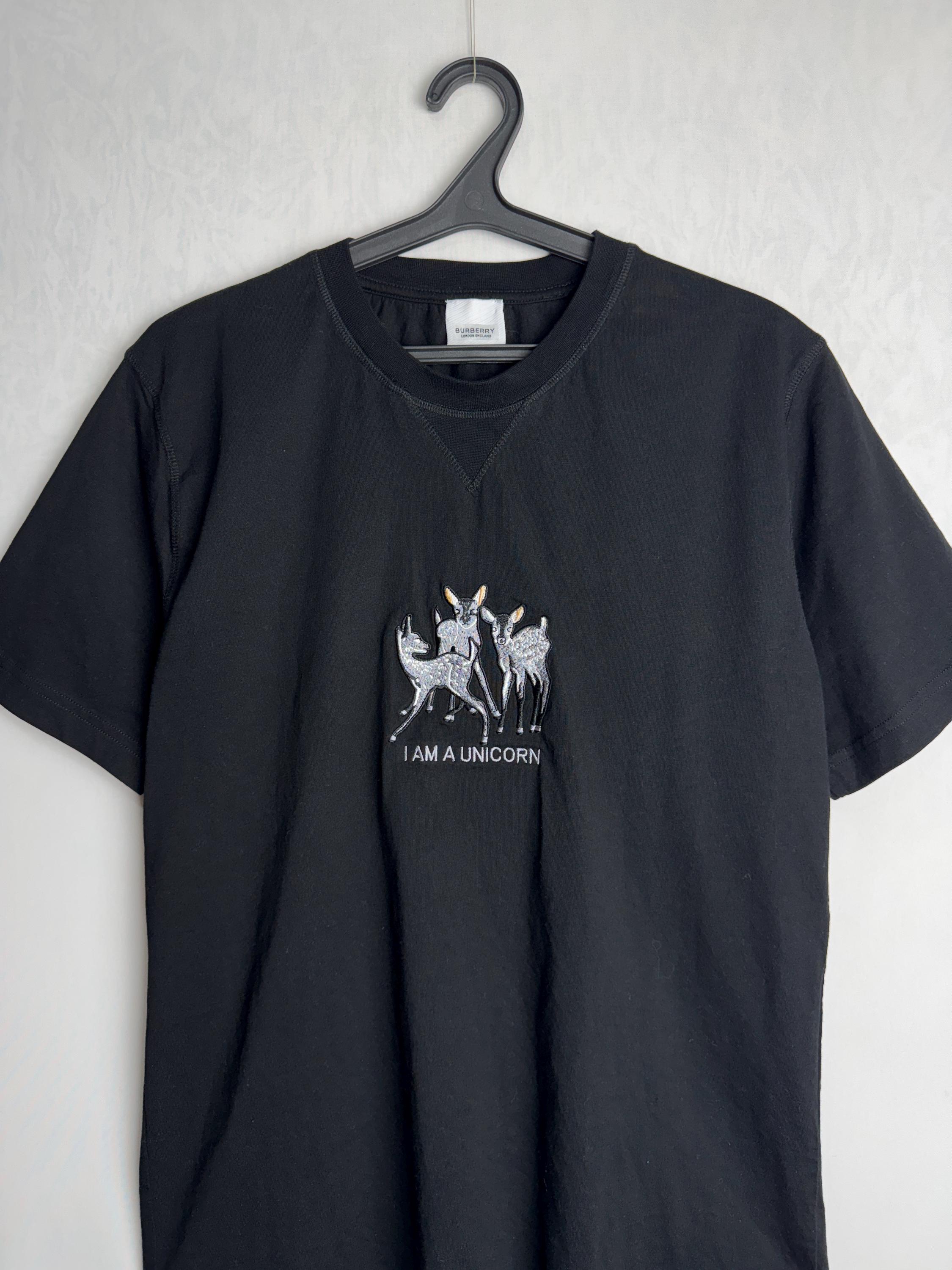 BURBERRY I Am A Unicorn T-shirt, Y2K Authentic Designer