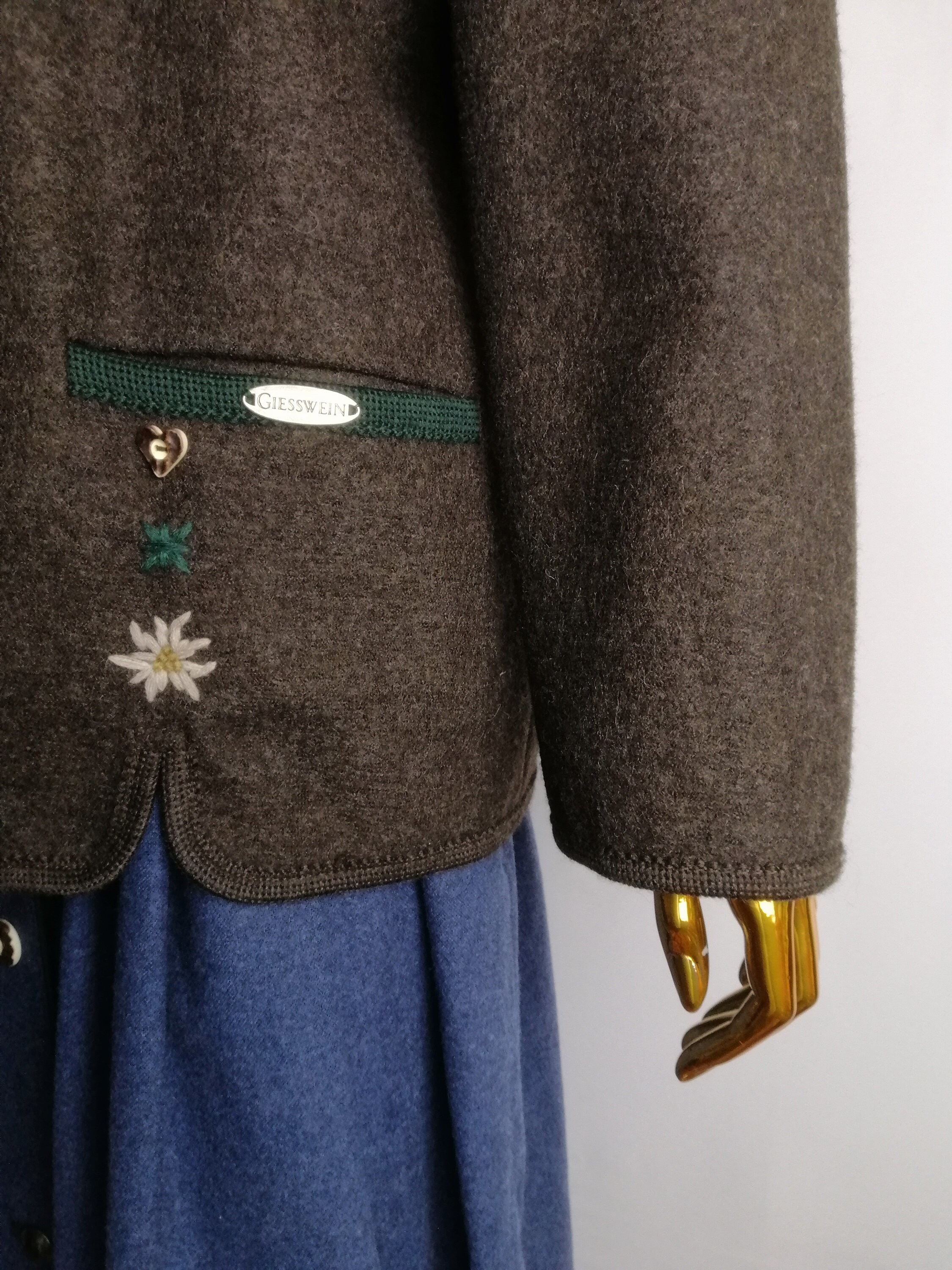 GIESSWEIN Boiled Wool Jacket, Austrian Wool Cardigan