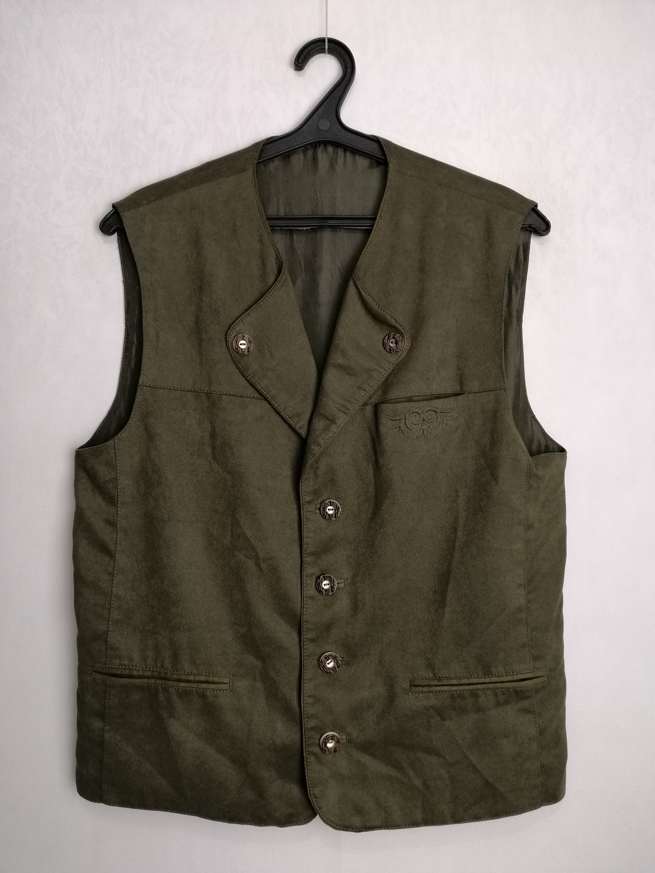 トップス STAPF: ROUNDNECK TYROLEAN VEST トップス STAPF: ROUNDNECK TYROLEAN VEST Vintage Women's Folk